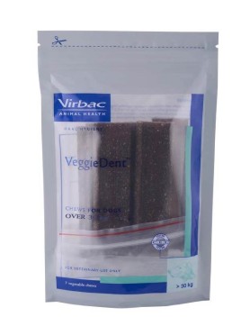 Virbac Veggie Dog Dent Chews for Over 30 kg 133 gm